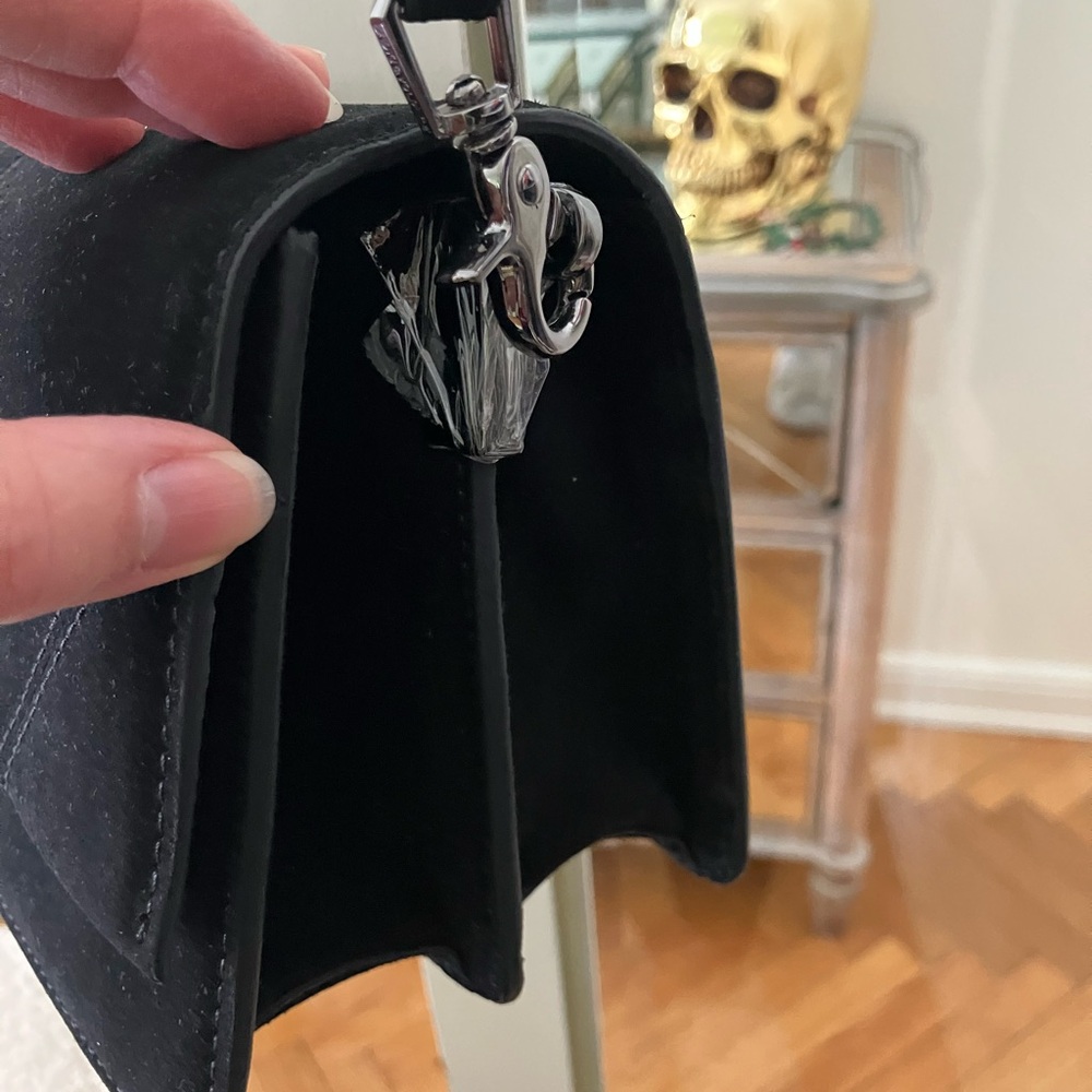 Zadig & Voltaire bag /crossbody . Black suede .NEW - Picture 6 of 9